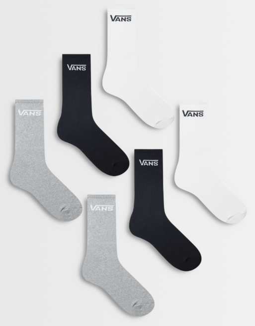 Vans - Lot de 6 paires de chaussettes classiques - Multicolore