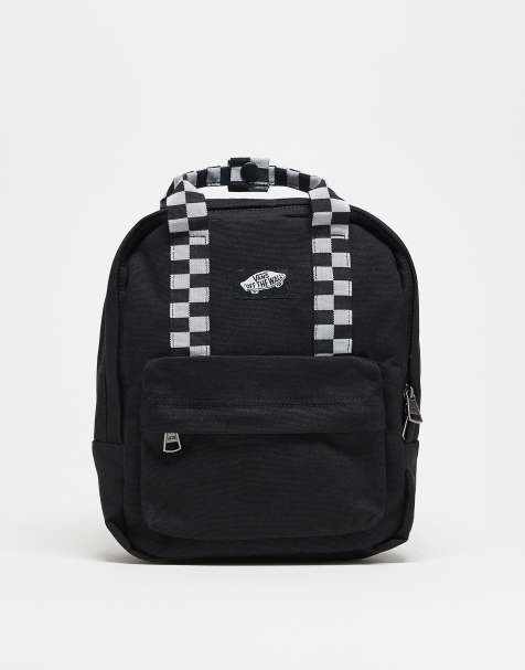 Vans Low key mini backpack in black/white - view 1
