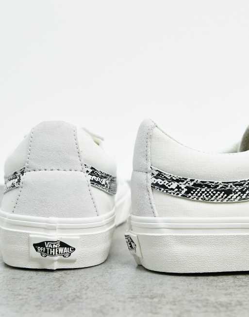 Vans hot sale white snake