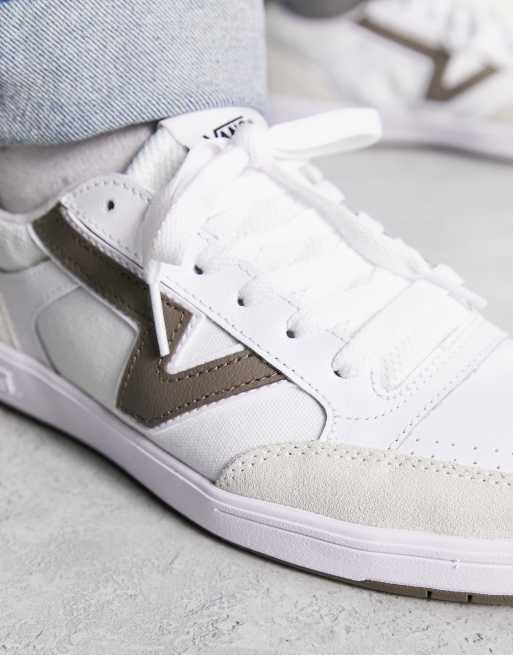 Vans gris shop et vert