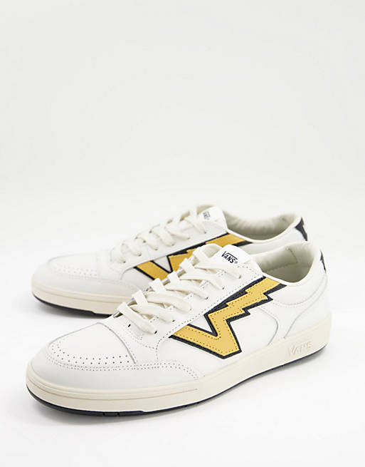 Vans Lowland Bolt trainers in white