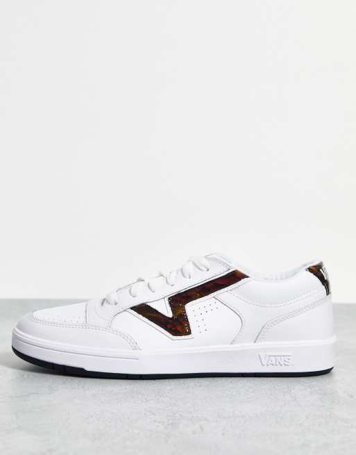 Vans - Lowland CC - Sneakers bianche/rosse