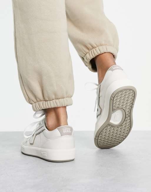 lærebog fløjl hun er Vans Lowland sneakers in off white and gray | ASOS