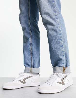 Vans Lowland sneakers in off-white