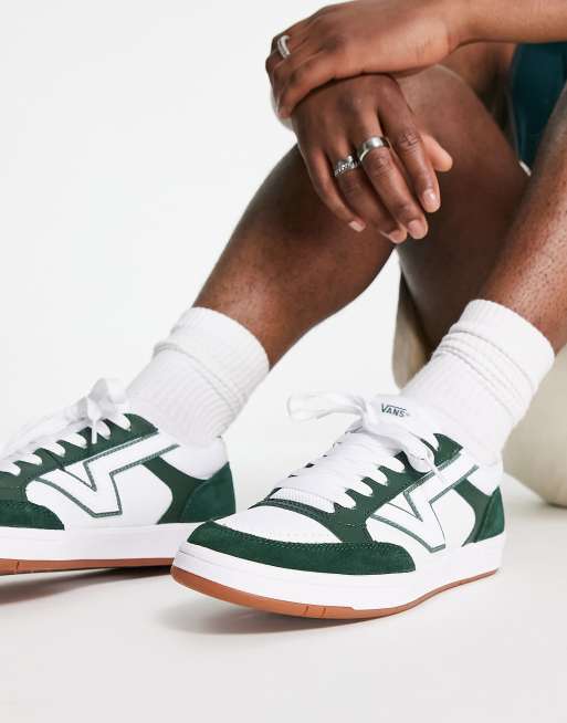 Vans Lowland sneakers in varsity green 