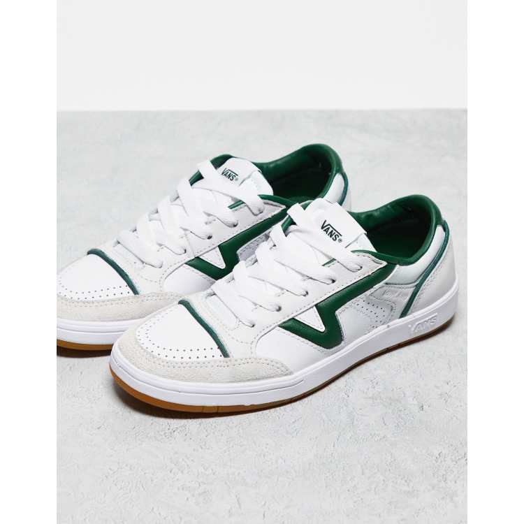 Green 2025 white vans