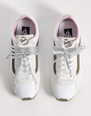 Vans Premium Super Lowpro Trainer In White