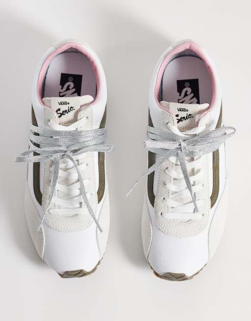 Vans Luxe Super Low Pro sneakers in white suede, 2 of 5