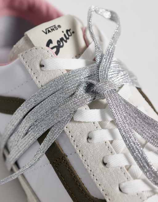Vans Luxe Super Low Pro sneakers in white suede, 4 of 5