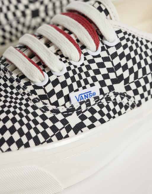Vans LX Authentic 44 sneakers i sort mønster, 4 af 5