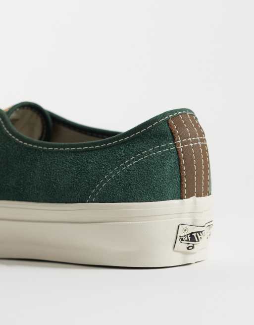 Vans LX Authentic 44 zapatillas de deporte en verde, 5 de 5