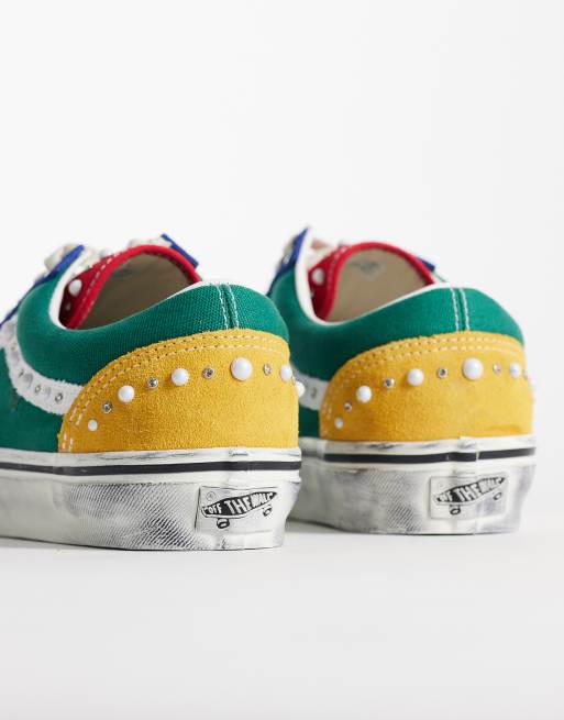 Vans LX Old Skool 36 sneakers i pärlemorskimrande flerfärg, 5 av 5