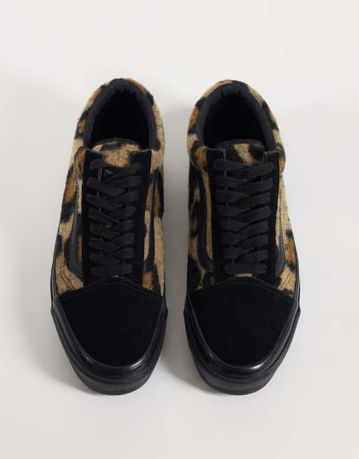 Vans LX Old Skool baskets à imprimé léopard, 3 de 5