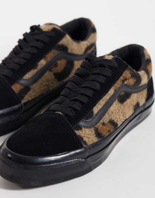 Vans LX Old Skool sneaker in leopard, 4 of 5
