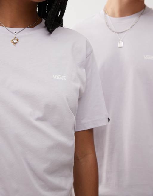 Vans - Lyslilla T-shirt med logo på venstre bryst - Kun hos ASOS, 4 af 4