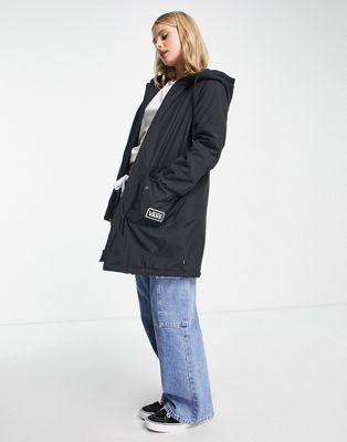 Vans Marley Anorak hooded jacket in black  - ASOS Price Checker