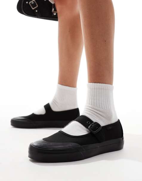 Vans Mary Jane shoes in triple black - view 1