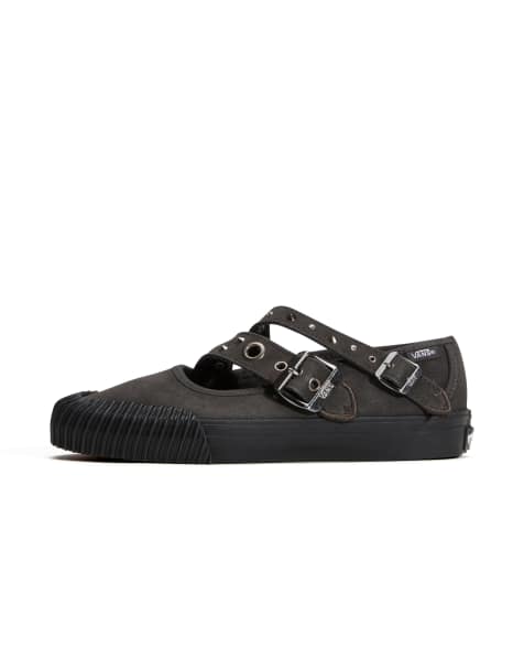 Vans Mary jane straps in black - view 1