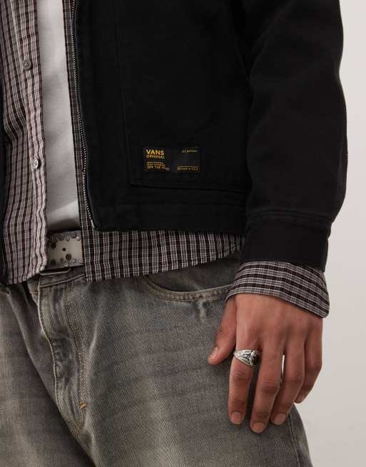 Vans McAvoy Station Veste à fermeture éclair Noir ASOS