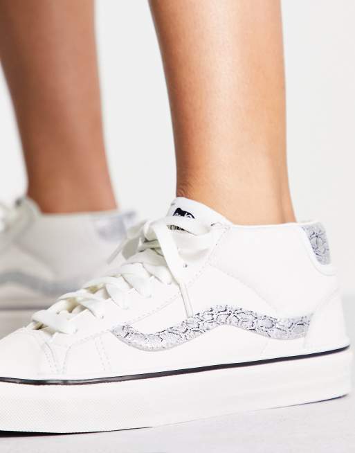 Snakeskin hot sale platform vans