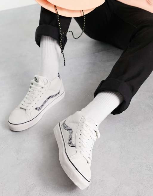 Vans - Mid Skool 37 Sport Paisley - Sneakers in wit