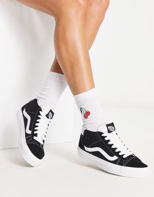 vans mid trainers