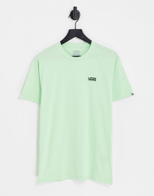  Vans – Miętowozielony T-shirt z logo na lewej piersi – tylko w ASOS 