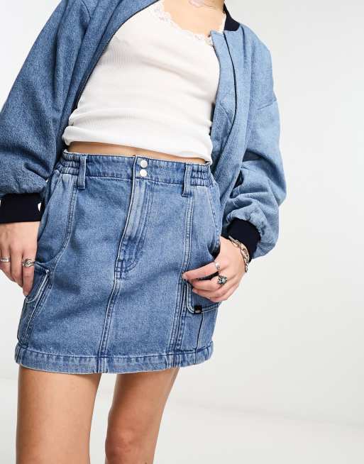 Denim skirt outlet and vans