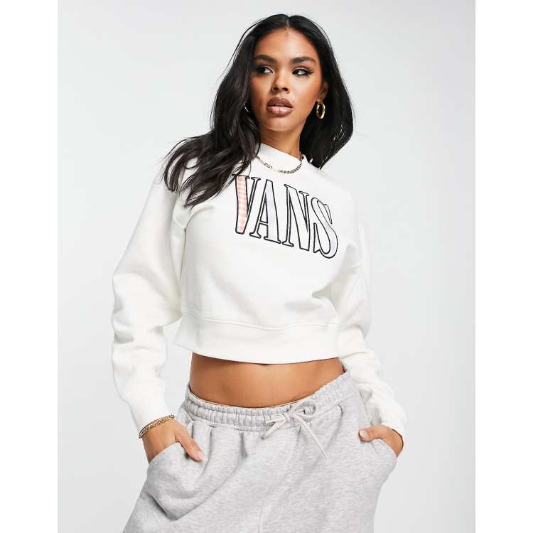 Vans crop hot sale sweater