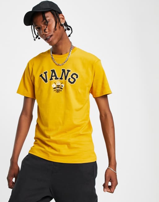 Vans t deals shirt kids yellow