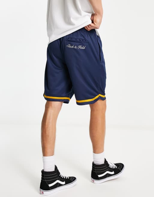 vans with basketball shorts