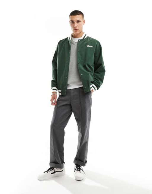 Vans bomber jacket store green