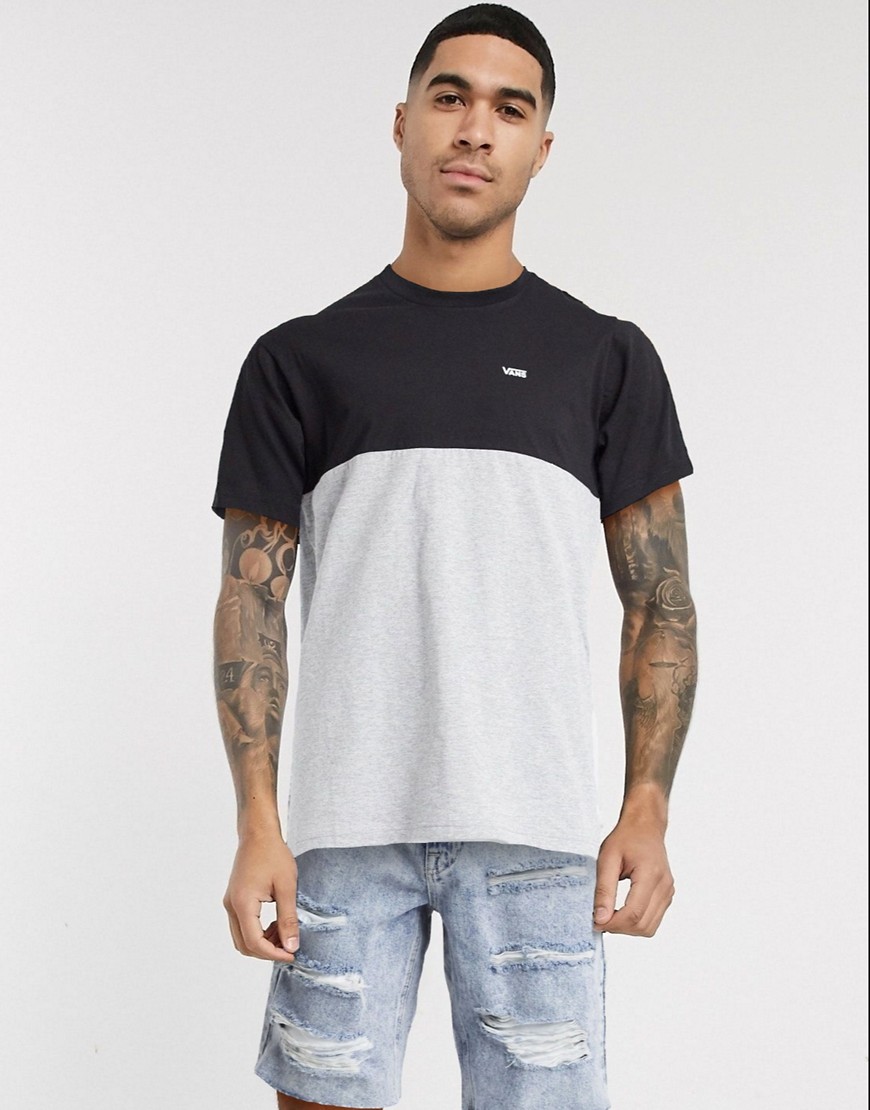 Vans – Mörkgrå blockfärgad t-shirt