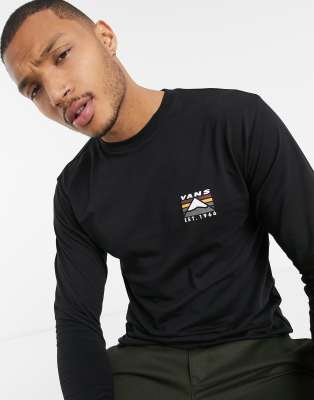 black vans long sleeve top