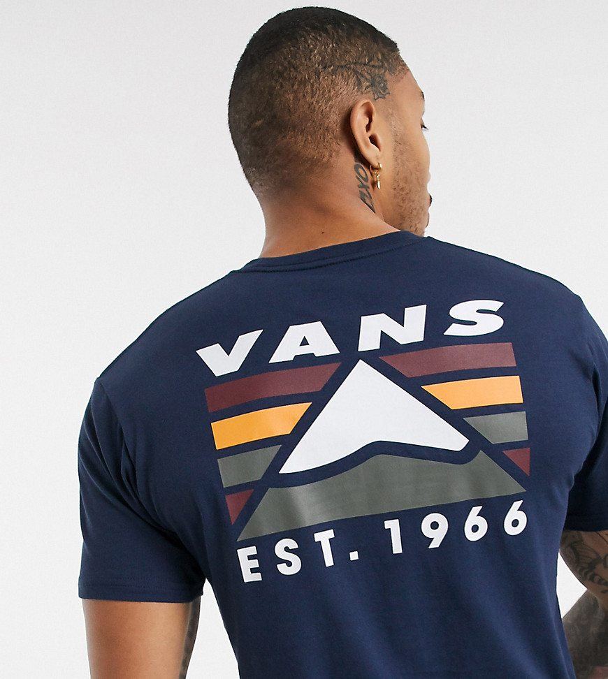 Vans - Mountain - T-shirt blu scuro - In Esclusiva su ASOS
