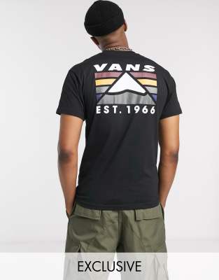 Vans Mountain t-shirt in black 