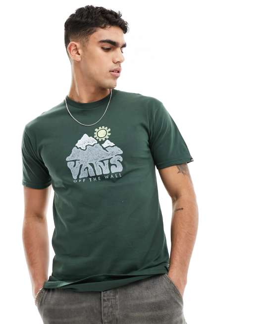 dark green vans t shirt