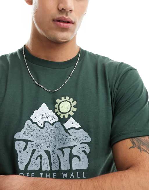 dark green vans t shirt