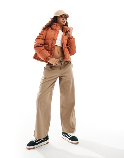 Vans MTE aubrey primaloft puffer coat in burnt orange | ASOS