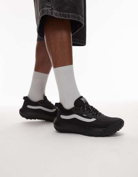 Vans MTE Crosspath trainers in black with reflective detailing - view 1