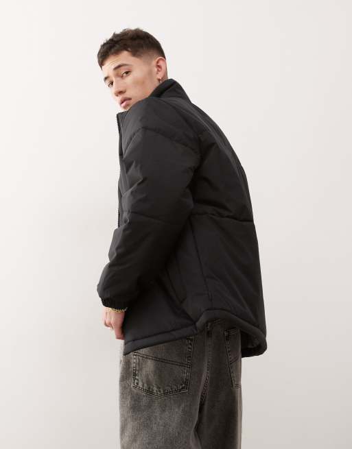 Black no hood jacket hotsell