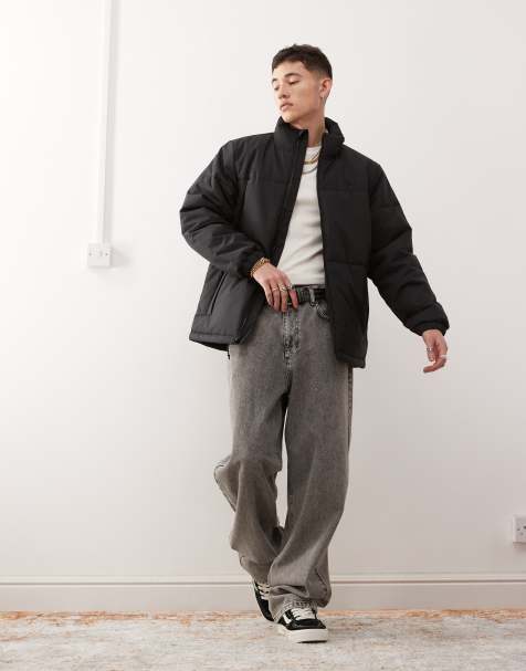 Vans – Mte Norris – Pufferjacke in Schwarz ohne Kapuze - view 1