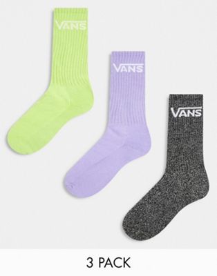 Vans multi-colour classic crew socks
