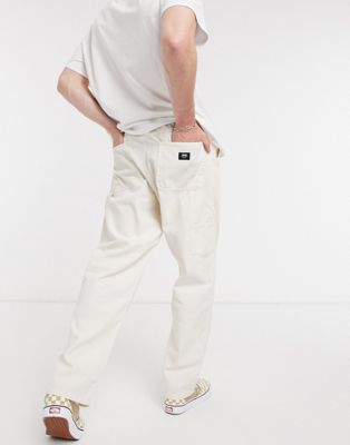 vans white pants