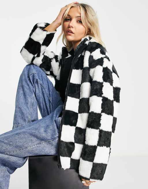 Vans on sale checkered jacket