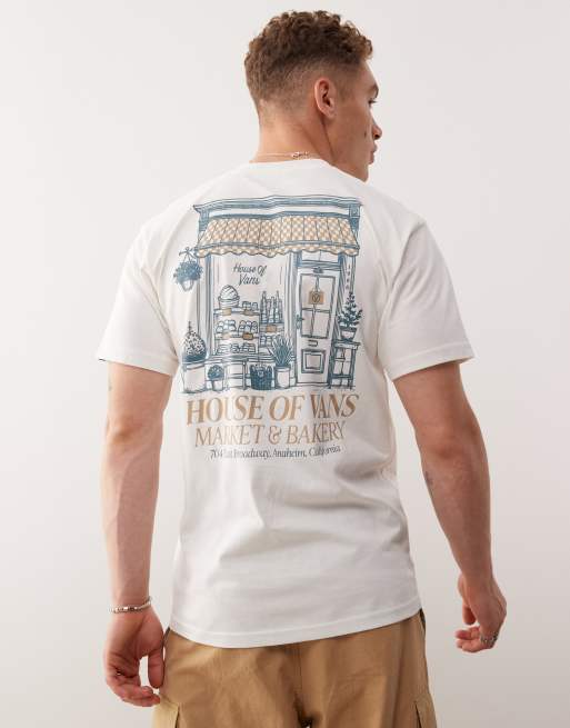 Vans – Naturvit t-shirt med "Fresh Baked"-text, exklusivt hos ASOS, 4 av 4