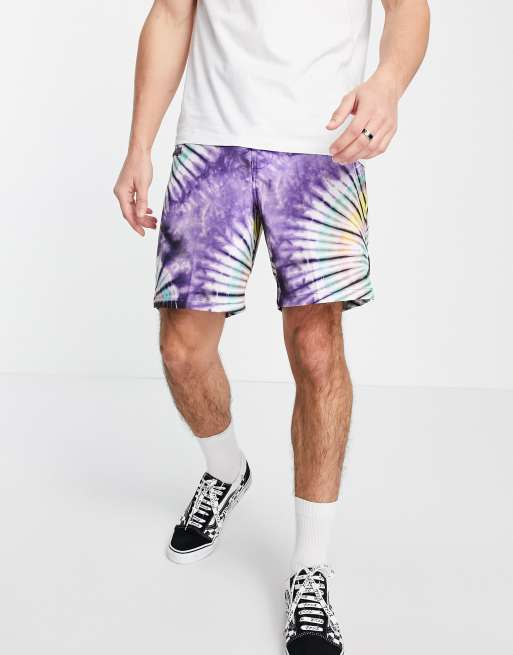 Vans tie store dye shorts