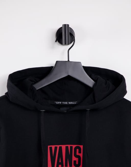 Vans New Stax hoodie in black