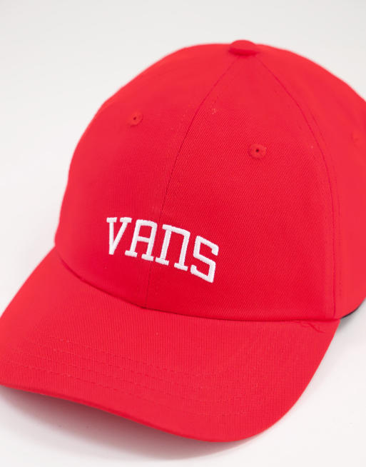 Red vans sale hat