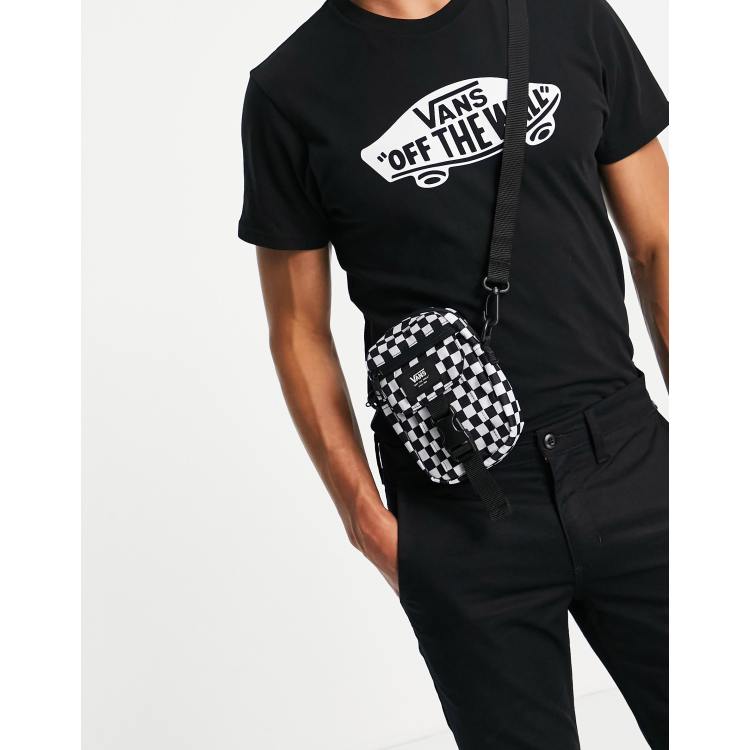 Vans checkerboard shoulder on sale bag